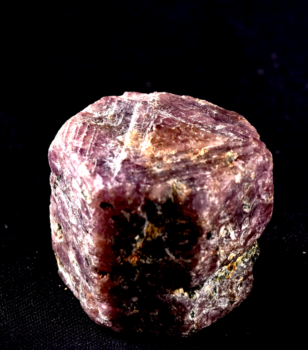 Ruby hexagonal corundum ''record keeper'' boost energy chakra reki healing #8268