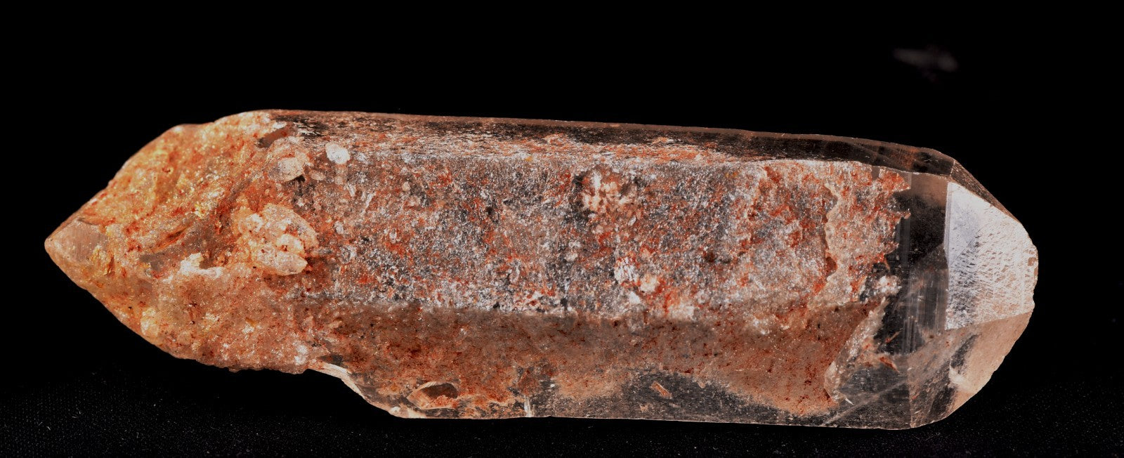 Himalayan pink  quartz , bridge, d.t ,keys scrying meditation  #7936