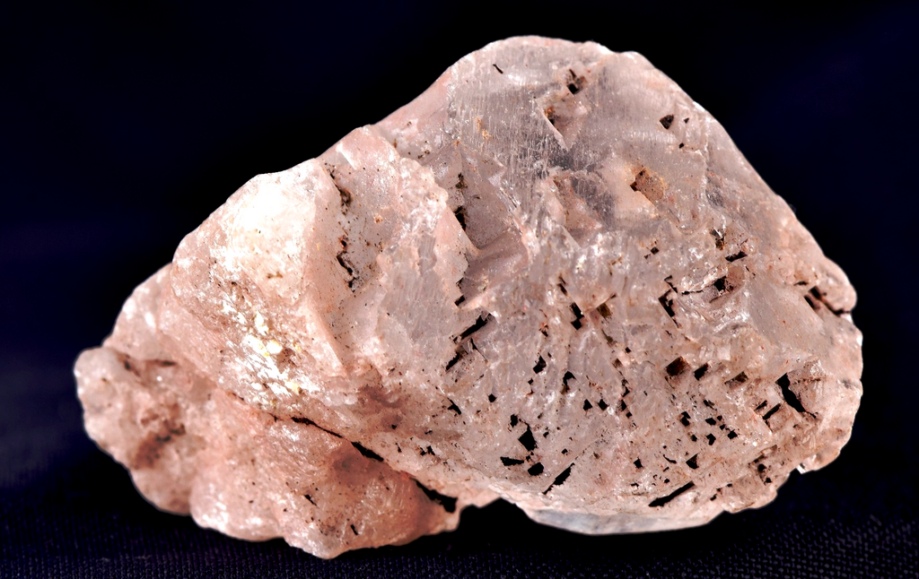 white Nirvana quartz Himalayan ice quartz , growth interference quartz # 8170