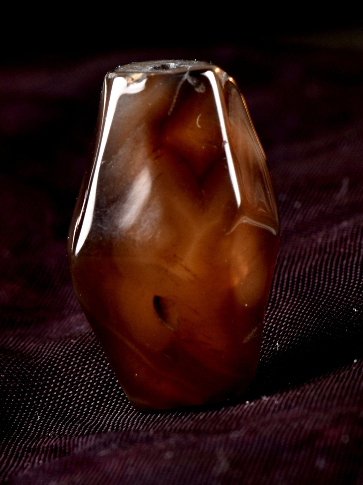 Mystic old  sulemani  dzi/bhaisajyaguru/shaman bead with  reach patina#7384