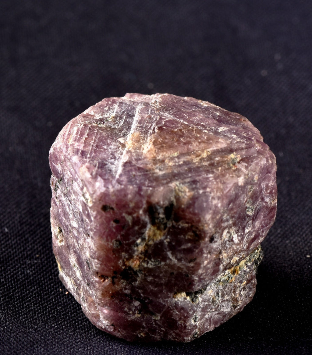 Ruby hexagonal corundum ''record keeper'' boost energy chakra reki healing #8268