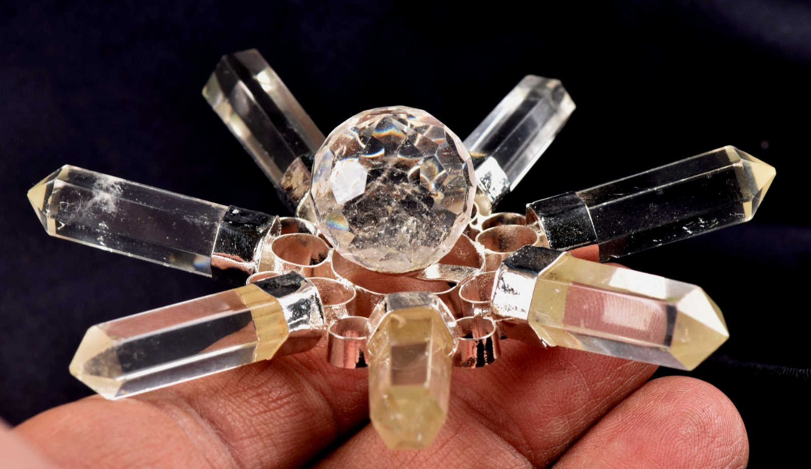 Satyaloka region energy generator  synergy 12 high frequency quartz   # 8140
