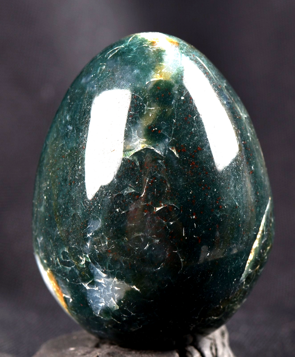 green aventurian egg prosperity creativity /imagination  /success  #8236