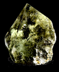 Himalayan cool green world crystal lodolite garden scrying meditation #7873