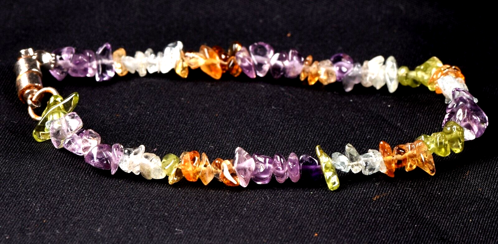satyaloka  Multi gem Mystic bracelet  infusion of divine fire,