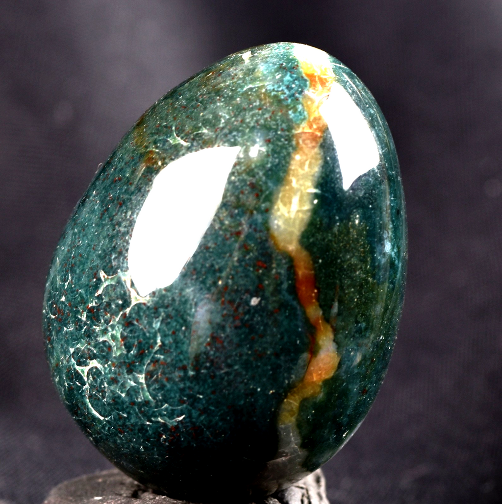 green aventurian egg prosperity creativity /imagination  /success  #8236