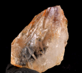 pink satyaloka region quartz with rare amethyst hue sat-chit ananda #7564