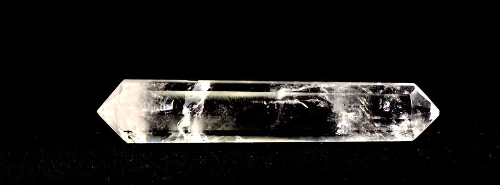 Satyaloka  6 sided  devic fairies  double terminated vogel  wand#7946