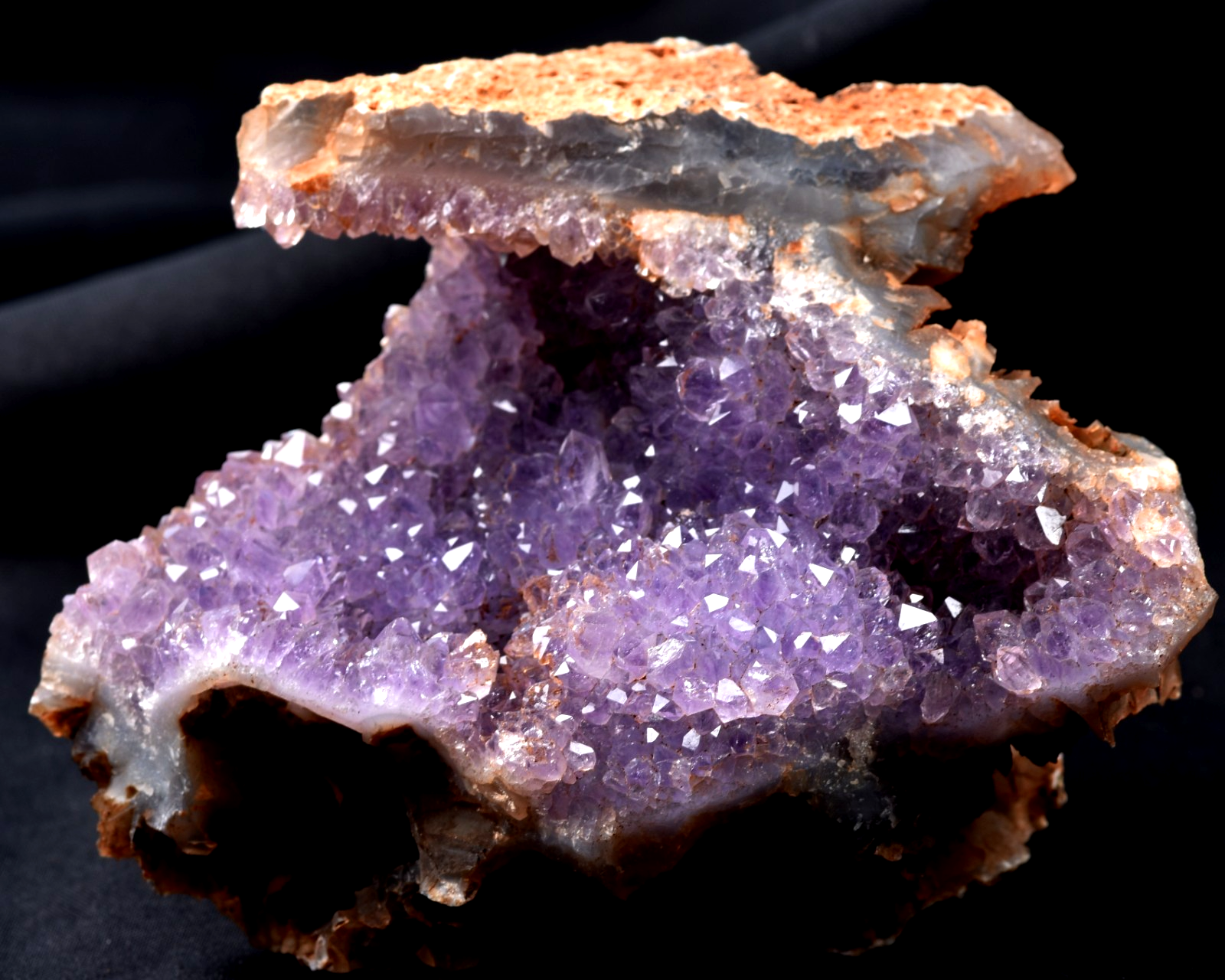 Amethyst pseudomorph   Far-infrared radiation negative ion emission  # 8186
