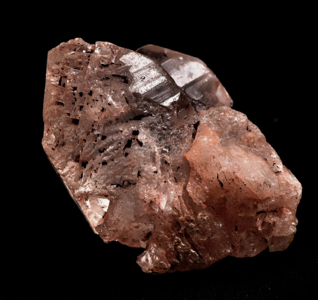 white Nirvana quartz Himalayan ice quartz , growth interference quartz # 8170