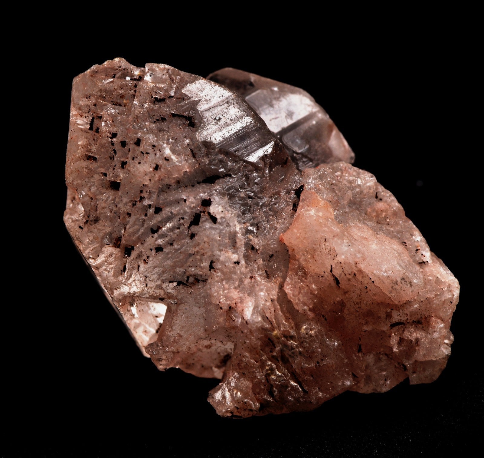 white Nirvana quartz Himalayan ice quartz , growth interference quartz # 8170