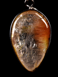 Golden  rutile  mystic pendant  cleans aura,scrying,removes negative energy#8212