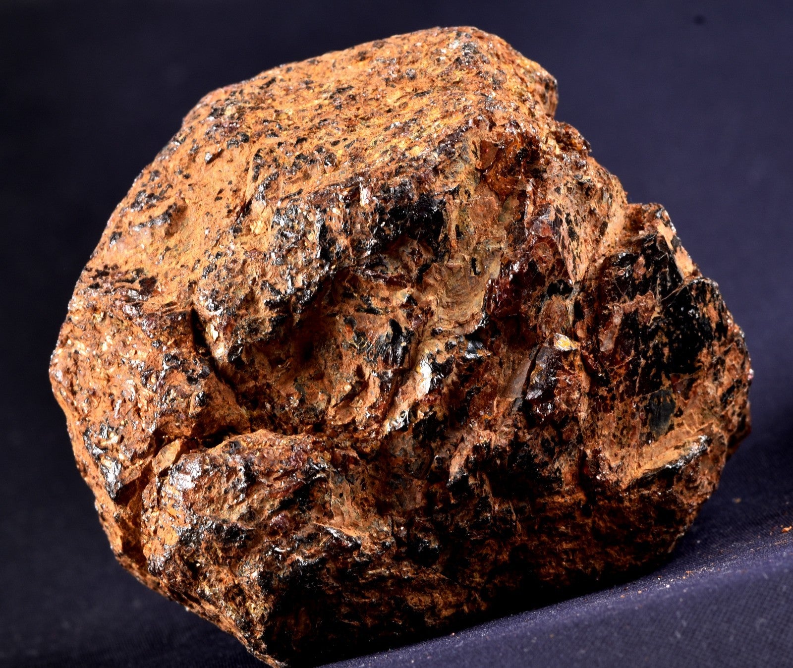 Garnet pointed Rough nugget natural  gem cluster for vitality and stamina  8165