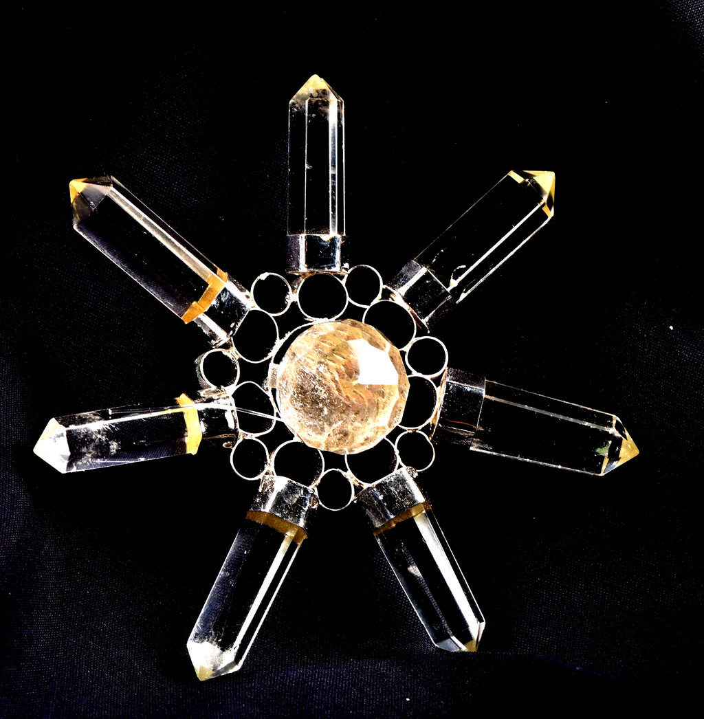 Satyaloka region energy generator  synergy 12 high frequency quartz   # 8140
