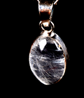satyaloka   quartz  scrying  tiny rutile lingam meditation fairies  # 7843