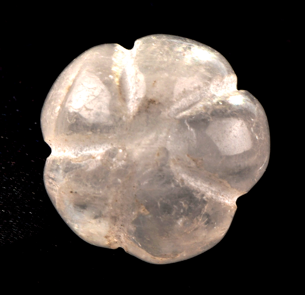 old Himalayan lemurian melon bead  essence of soul mate wisdom of Himalaya #8283