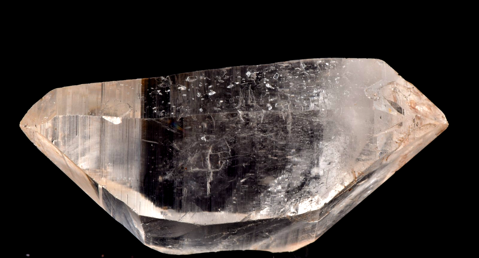 Himalayan silver double terminated phantom manifestation sacred energy#7648