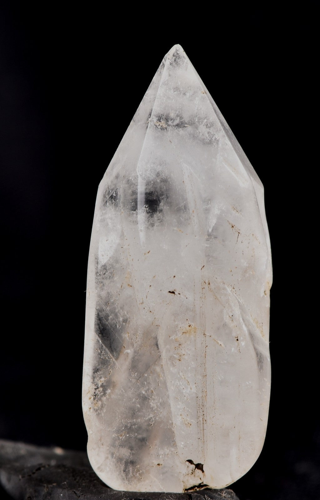 Satyaloka satyamani region quartz pointed quartz  synergy 12 crystal # 8238