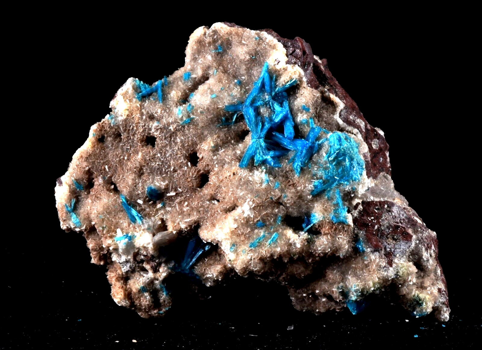 Pentagonite crystal  on heulandite base  third eye and crown chakra #7190