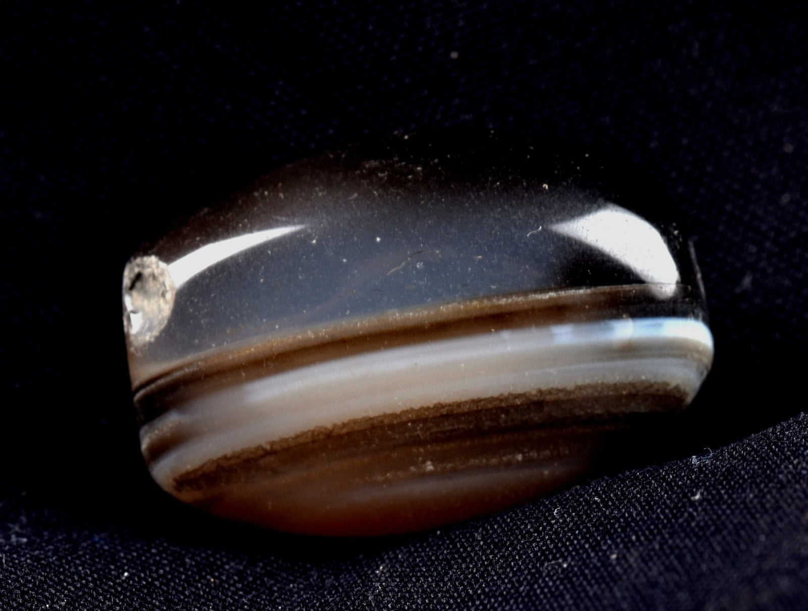 Mystic old sulemani  dzi/bhaisajyaguru/  evil eye shaman eye of horus bead#8057