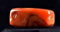 old  pema raka carnelian  sulemani  dzi/bhaisajyaguru/ rectangular bead  #8089