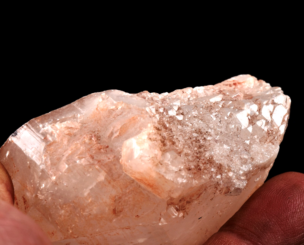 Himalayan pink samadhi alien bliss crystal  peace & ancient wisdom #7590
