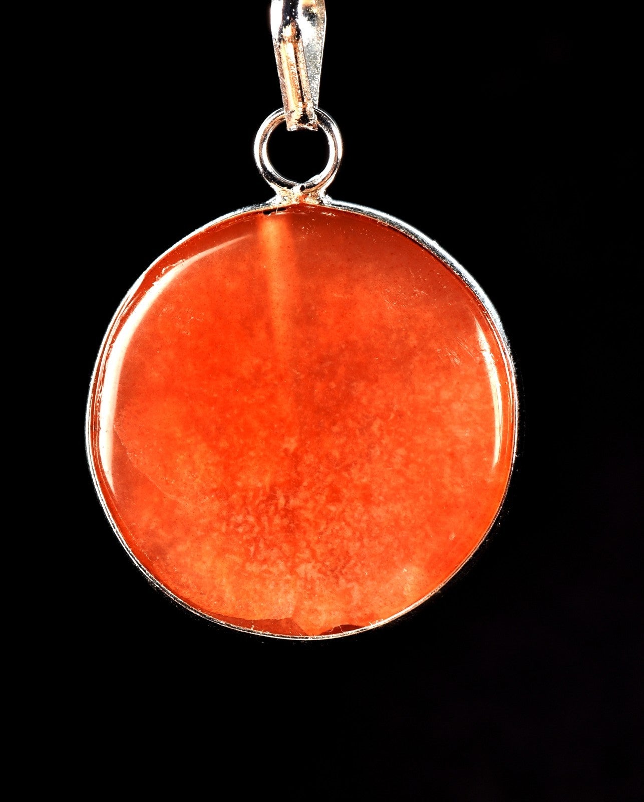 Carnelian  round pendant   courage creativity shaman protection #7753