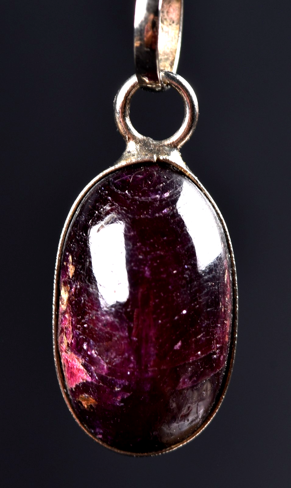 star ruby heart healer divine love boost energy  healing  pendant #8215