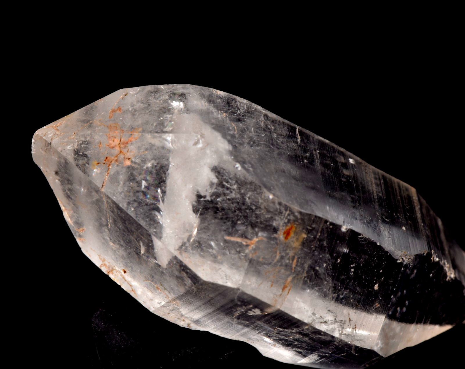 Himalayan silver double terminated phantom manifestation sacred energy#7648
