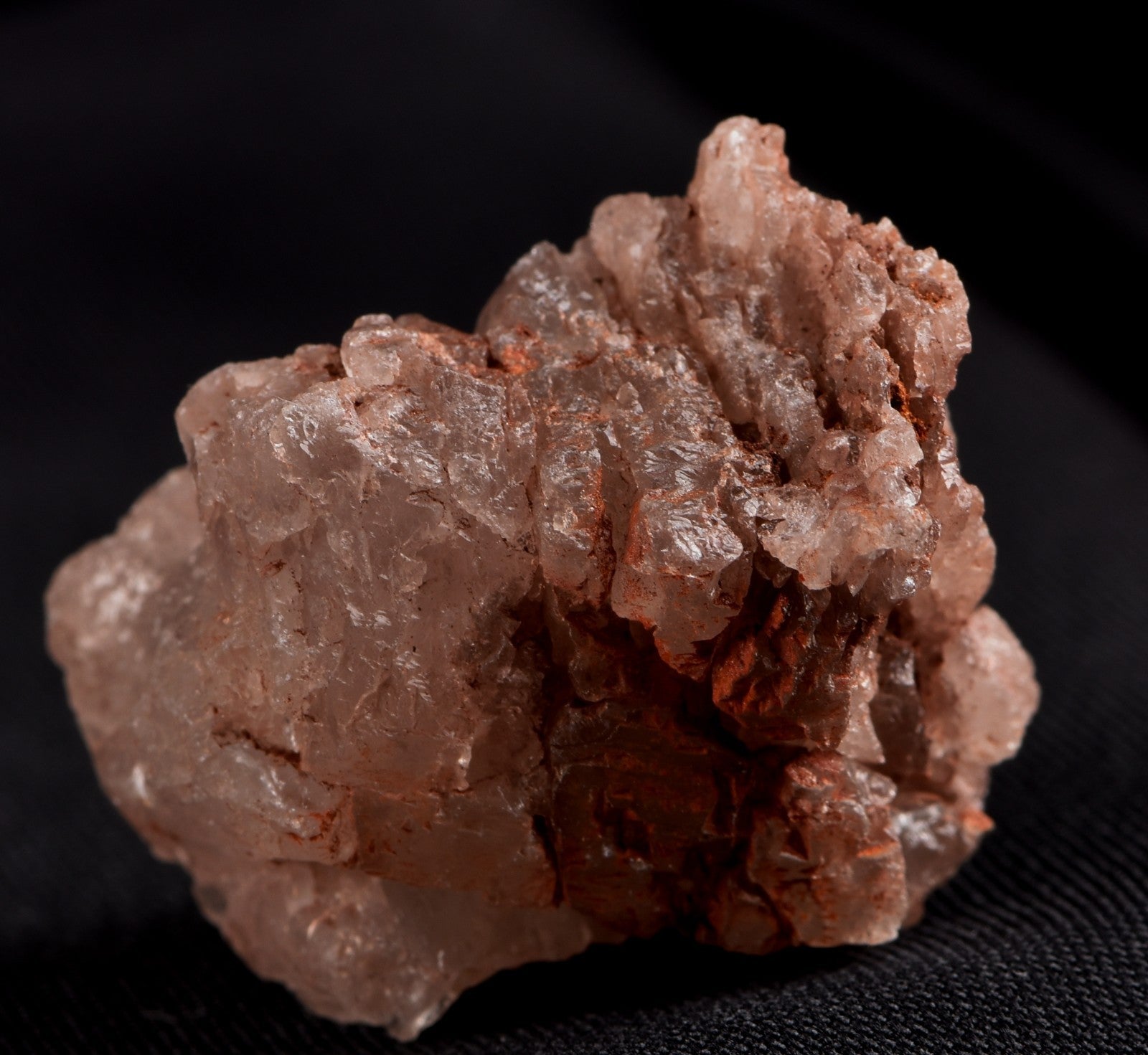 Nirvana quartz Himalayan  growth interference glacial pink   ice quartz #7968