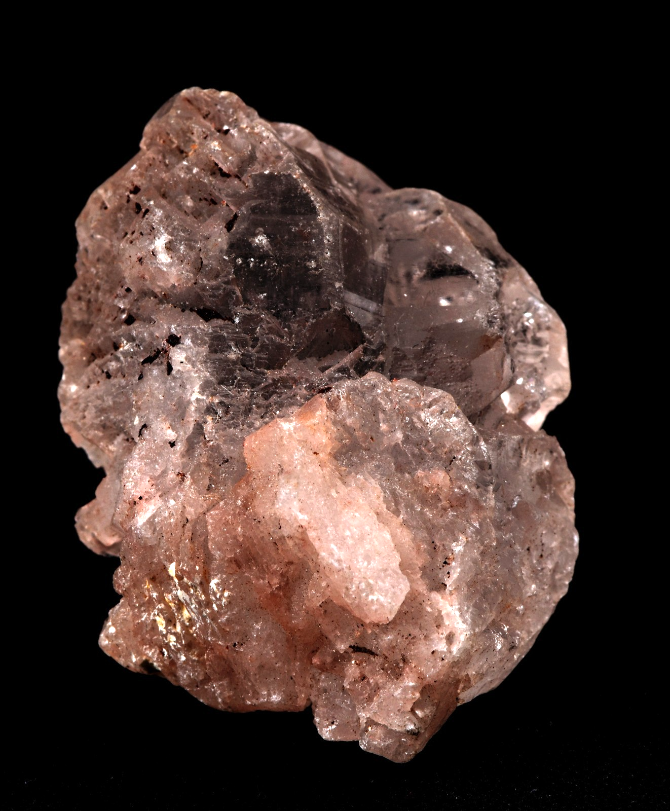 white Nirvana quartz Himalayan ice quartz , growth interference quartz # 8170