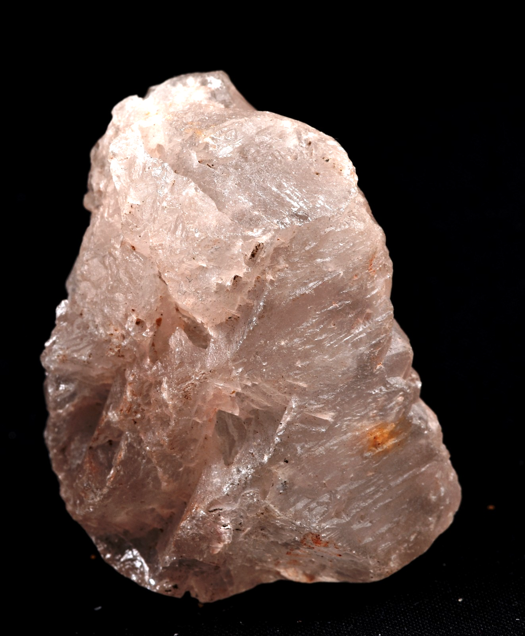 white Nirvana quartz Himalayan ice quartz , growth interference quartz # 8164