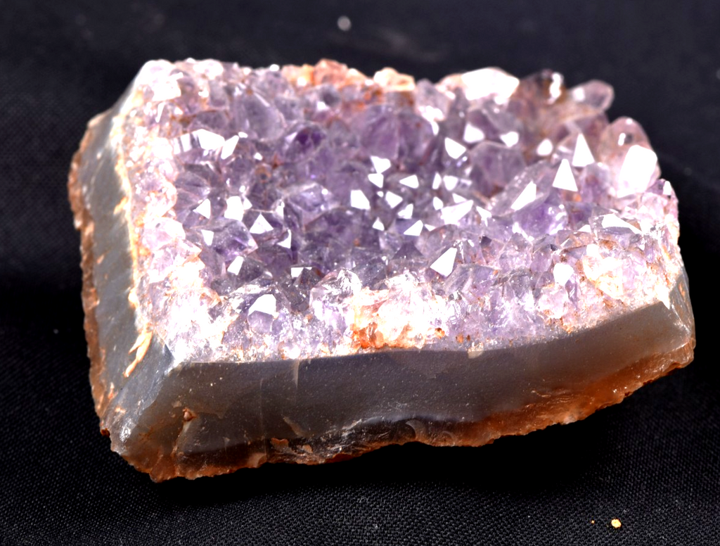 Amethyst pseudomorph   Far-infrared radiation negative ion emission  # 8205