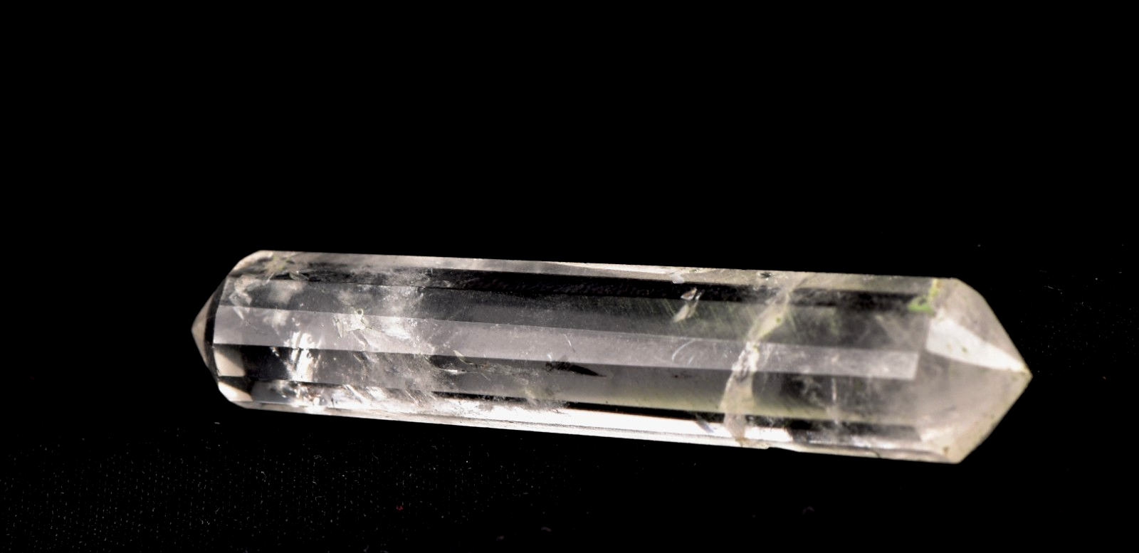 Satyaloka  6 sided  devic fairies  double terminated vogel  wand#7946