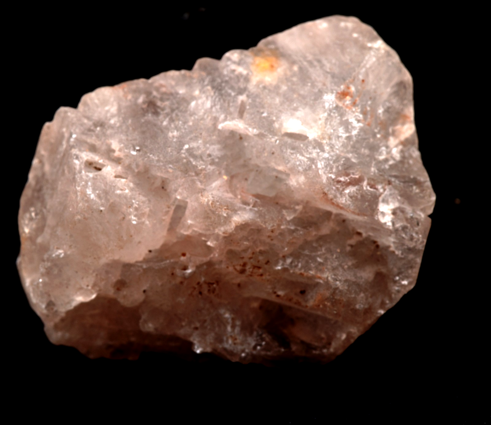 white Nirvana quartz Himalayan ice quartz , growth interference quartz # 8164