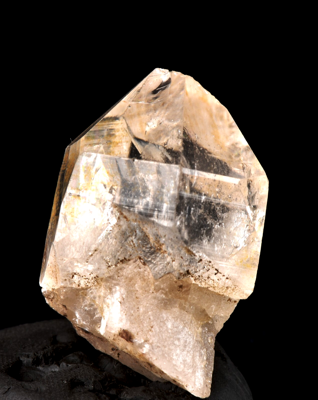 Himalayan silver quartz warrior lemurian rainbow meditation sacred energy #7604