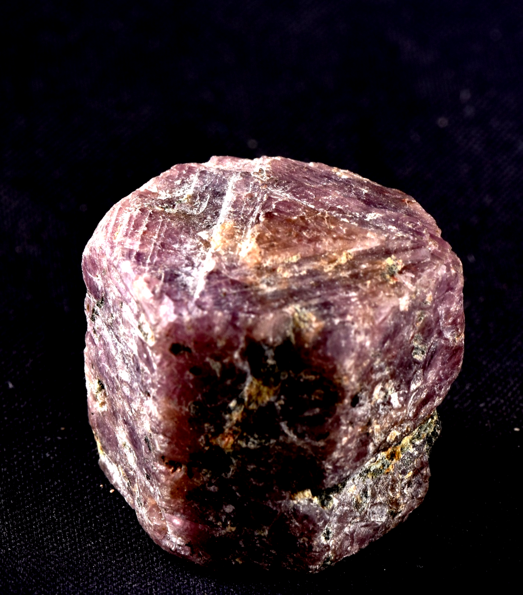 Ruby hexagonal corundum ''record keeper'' boost energy chakra reki healing #8268