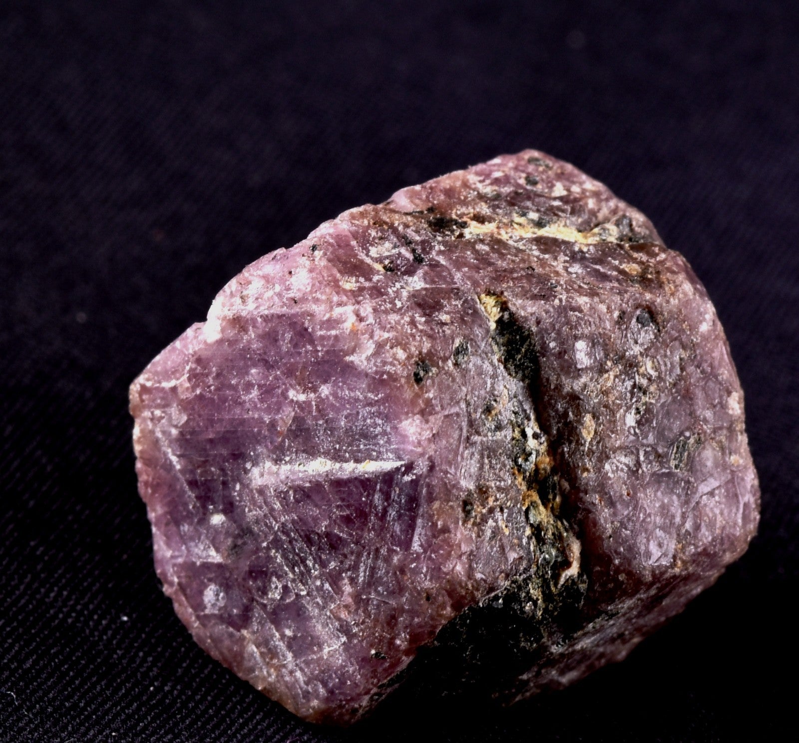 Ruby hexagonal corundum ''record keeper'' boost energy chakra reki healing #8268