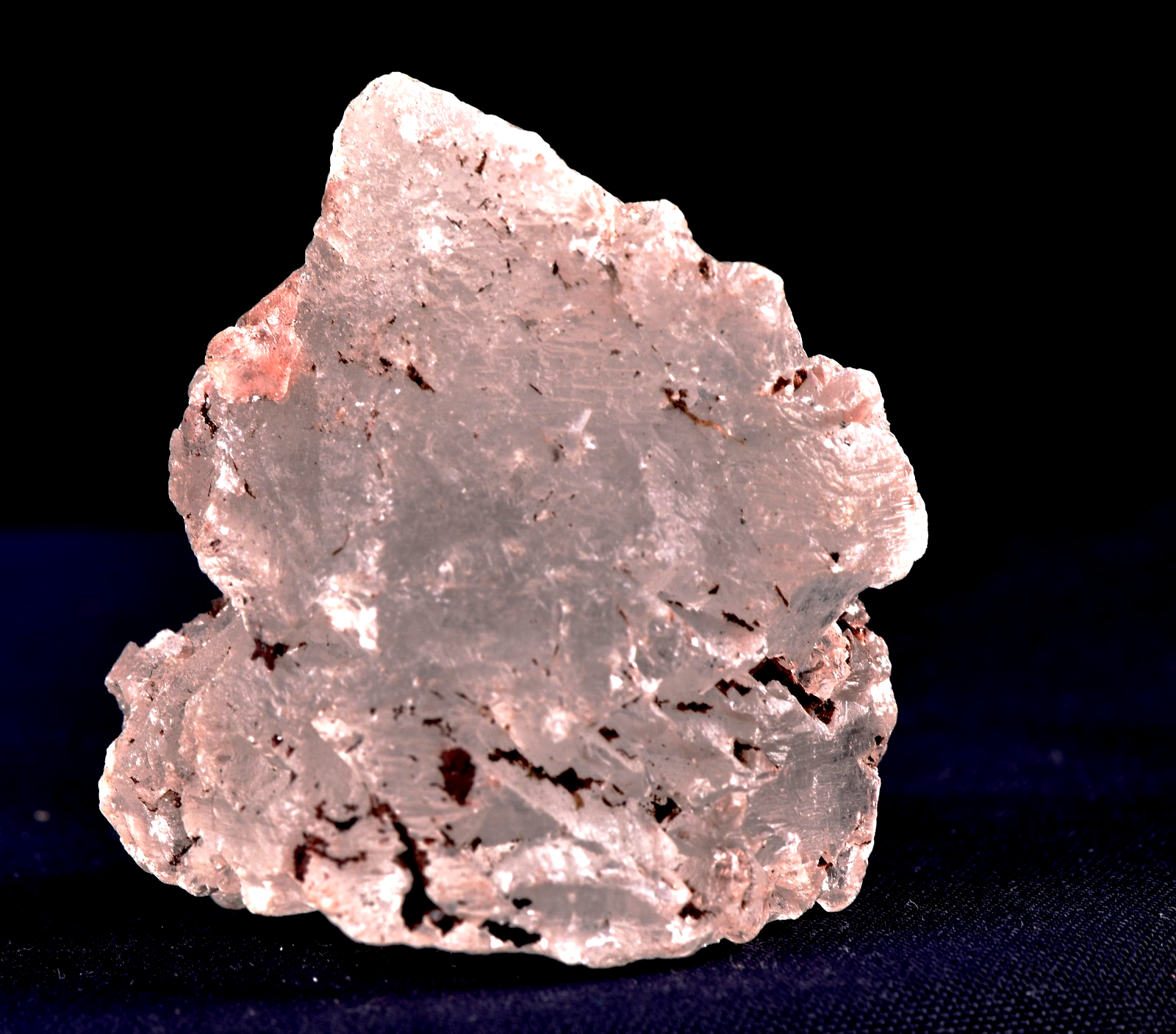 white Nirvana quartz Himalayan ice quartz , growth interference quartz # 8166