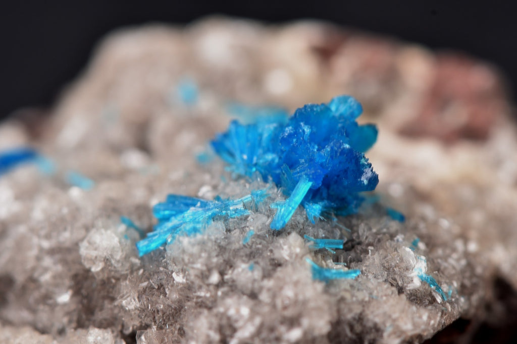 Pentagonite crystal  on heulandite base  third eye and crown chakra 8188