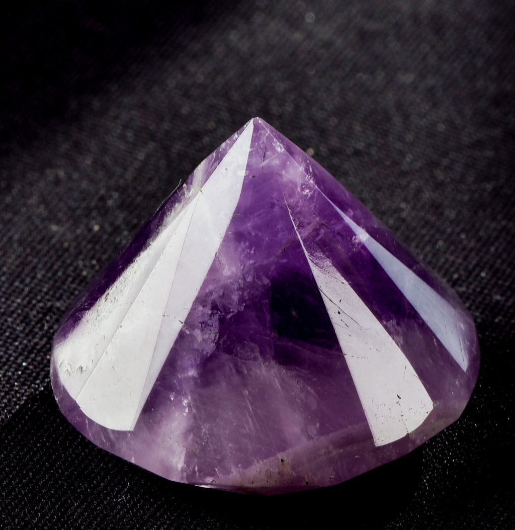 Amethyst  diamond supporting a healthy sleep cycle reflects negativity  # 8275