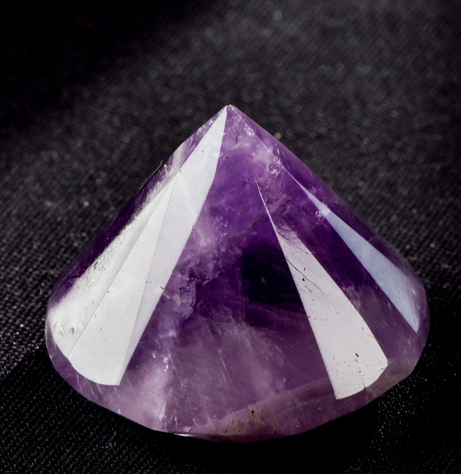 Amethyst  diamond supporting a healthy sleep cycle reflects negativity  # 8275