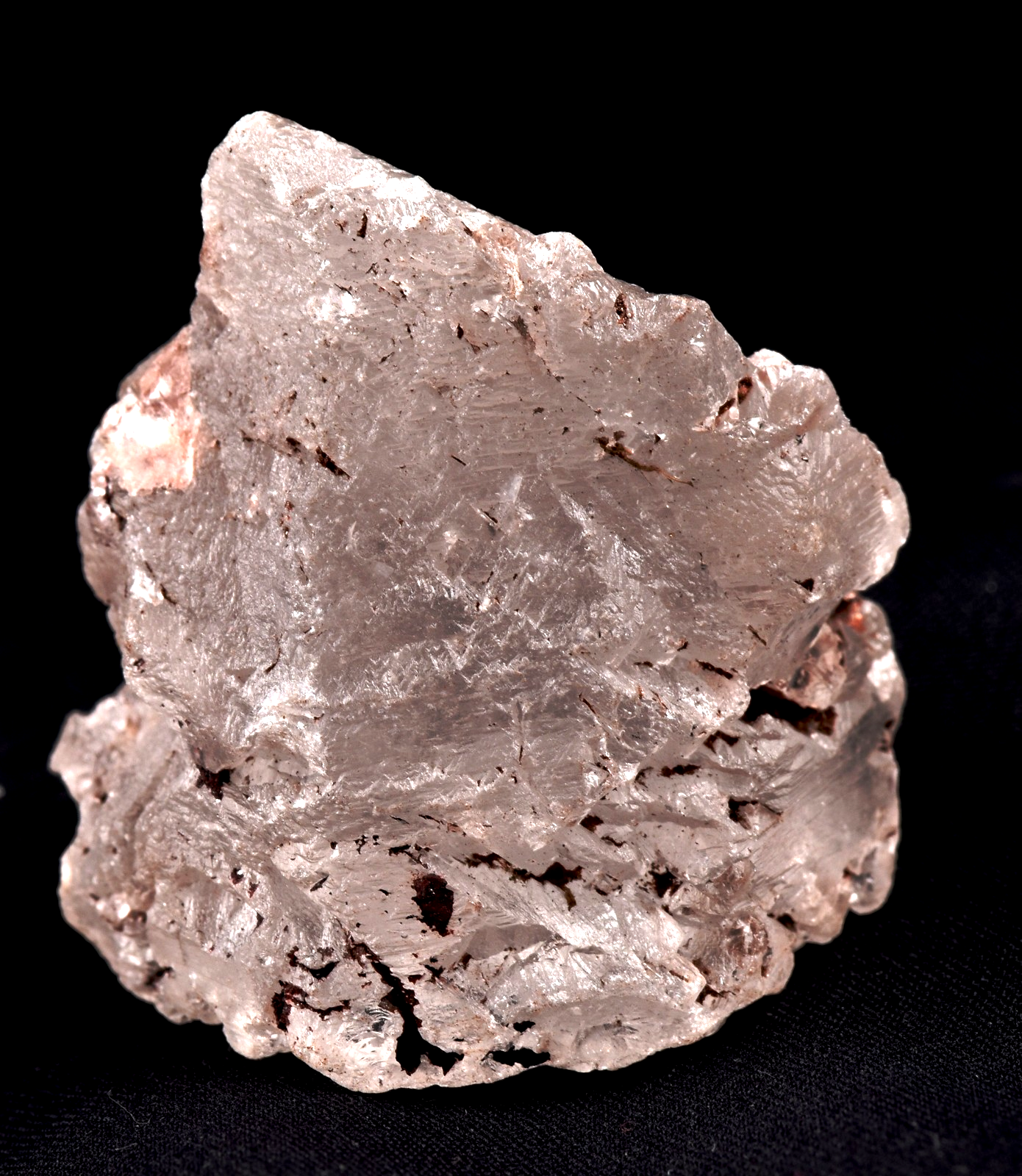 white Nirvana quartz Himalayan ice quartz , growth interference quartz # 8166