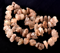 Nirvana quartz Himalayan  growth interference  pink   ice quartz Necklace #8299