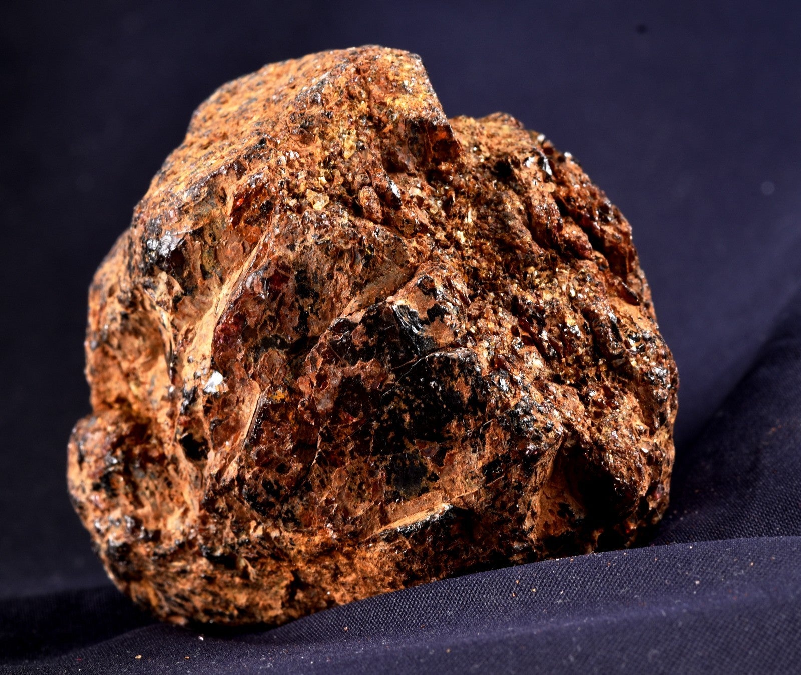 Garnet pointed Rough nugget natural  gem cluster for vitality and stamina  8165