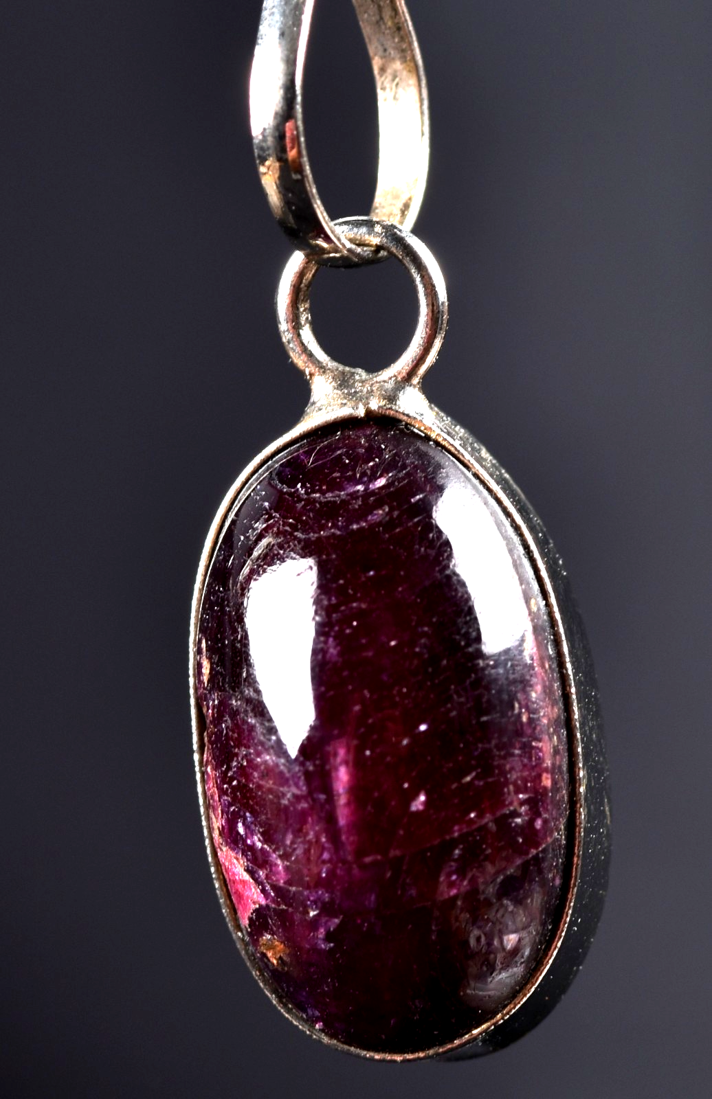 star ruby heart healer divine love boost energy  healing  pendant #8215