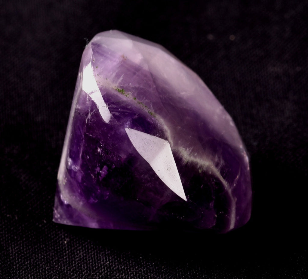 Amethyst  diamond supporting a healthy sleep cycle reflects negativity  # 8275