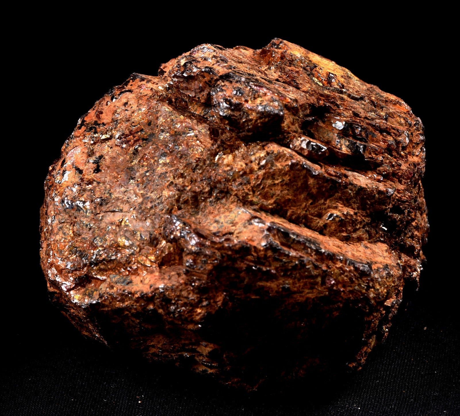 Garnet pointed Rough nugget natural  gem cluster for vitality and stamina  8165