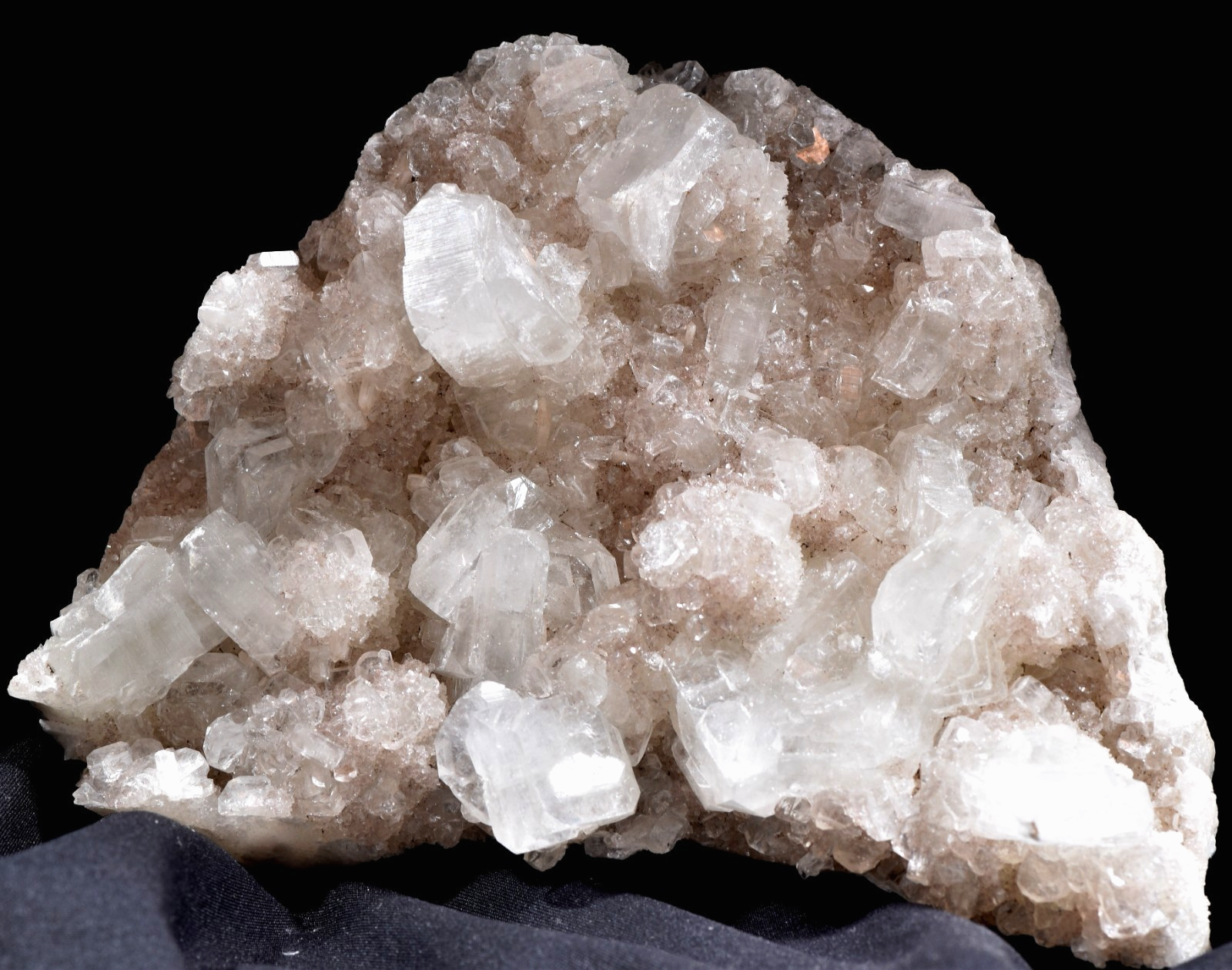 Apophyllite on grey quartz  base   psychic direction and guidance alter #1001