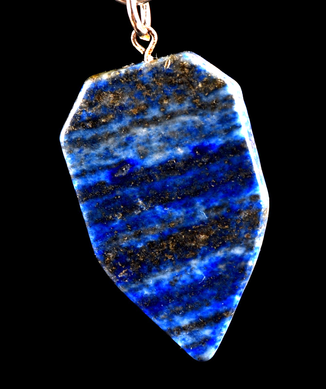 lapiz lazuli pandent  psychic attacks, honesty ,compassion 7996